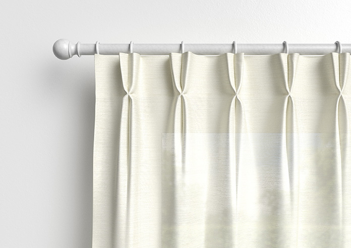 Sahara Voile, Metallic Cream - Made to Measure Curtains - Image 11
